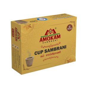 Buy Amokam Cup Sambrani Sandal Online at affordable price